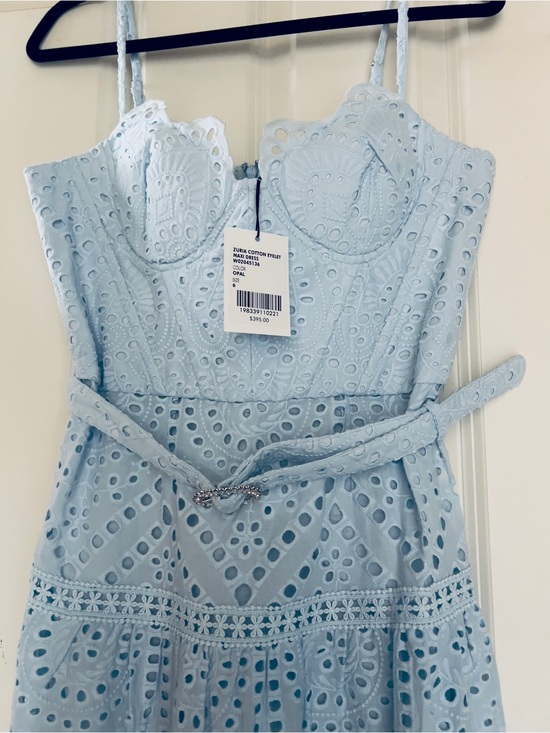 Generation Love Dresses & Skirts - Generation Love Light Blue Eyelet Maxi Dress